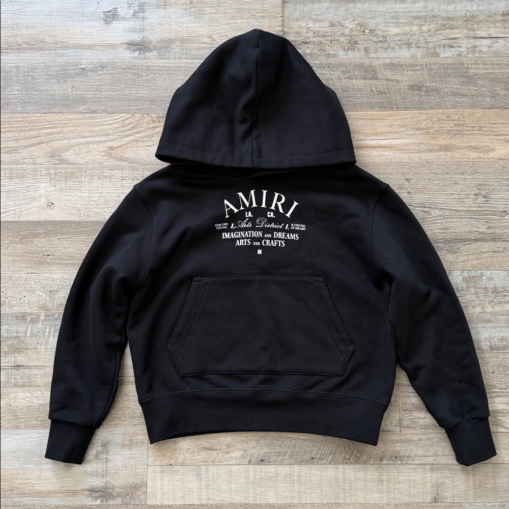 AMIRI Kids Black Hoodie